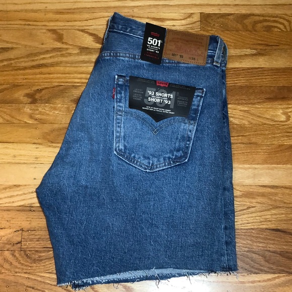 NWT Levi’s 501 Size 36 Premium ‘93 Cut Off Shorts - Picture 16 of 16